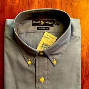 New with tags polo classic fit dress shirt